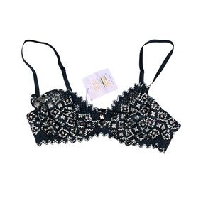 Savage Fenty By Rhianna Size 34B Foulard Lace Unlined Bra‎ NWT